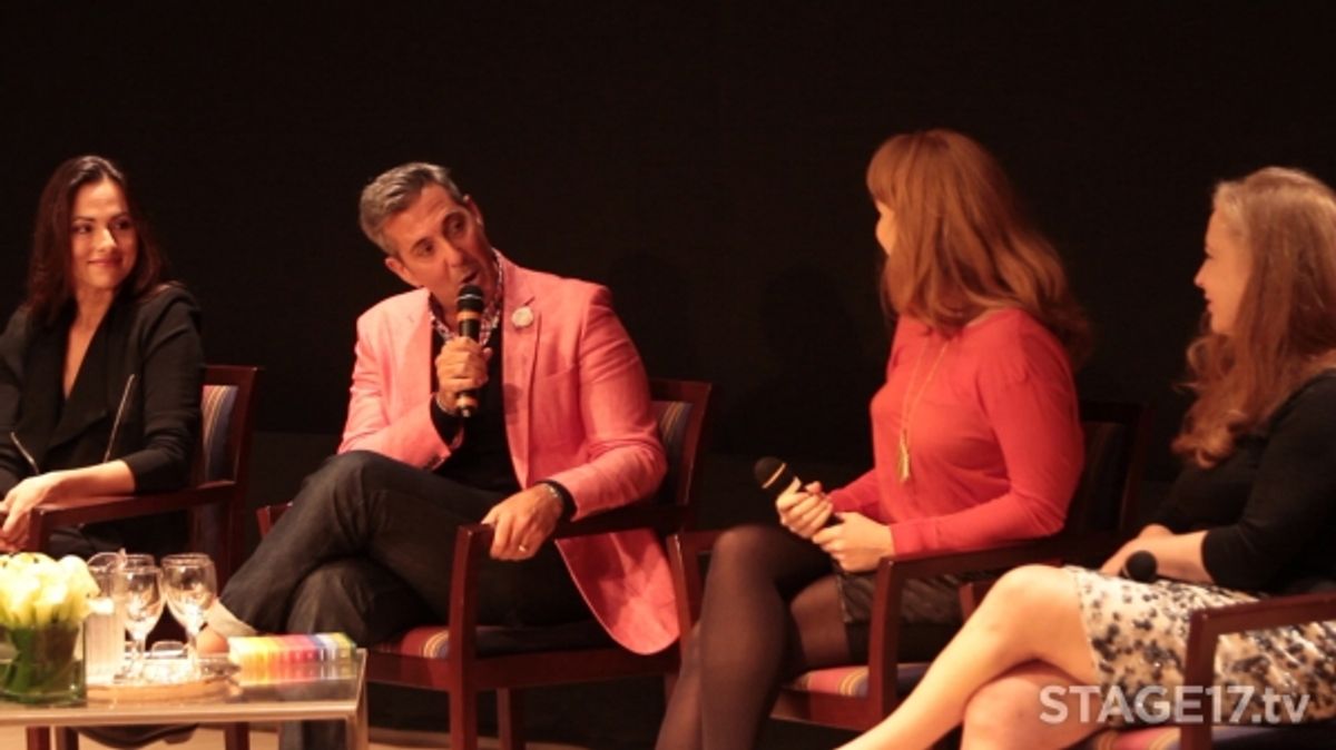 Isabel Leonard, George, Kate Baldwin, and Randi Rahm at 