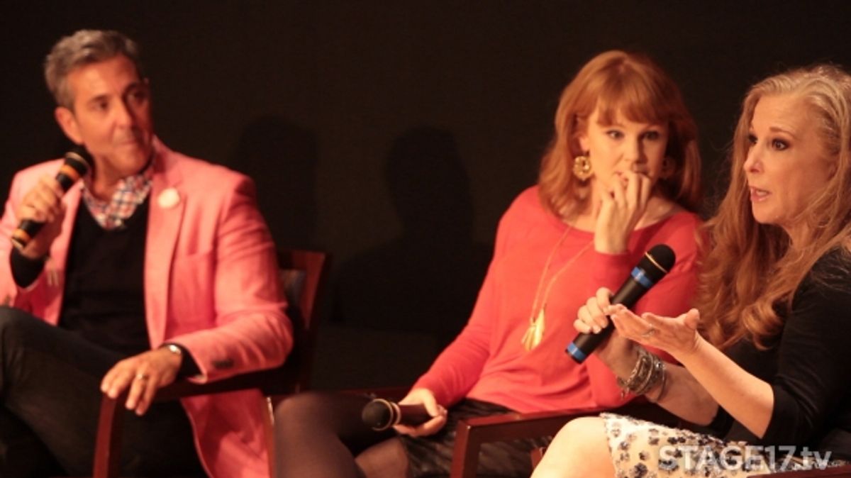 George Brescia, Kate Baldwin, and Randi Rahm. at 