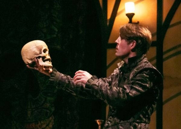 Young Prince Hamlet (Jordan Coughtry) has yet to declare a major at the University of Photo