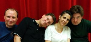 Brent Stansfield, Roy Sexton, Laura Sagolla, and Matt Cameron @ BroadwayWorld Brent Stansfield, Roy Sexton, Laura Sagolla, and Matt Cameron Photo