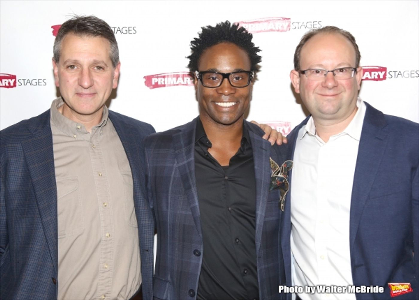 Photo Coverage: Billy Porter and the Company of WHILE I YET LIVE Meet the Press Image