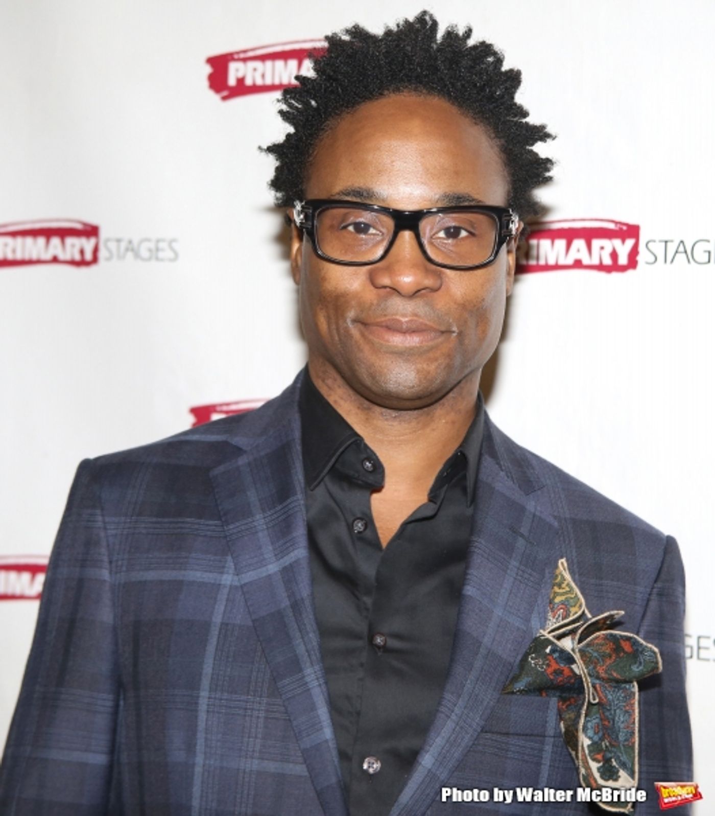 Photo Coverage: Billy Porter and the Company of WHILE I YET LIVE Meet the Press Image