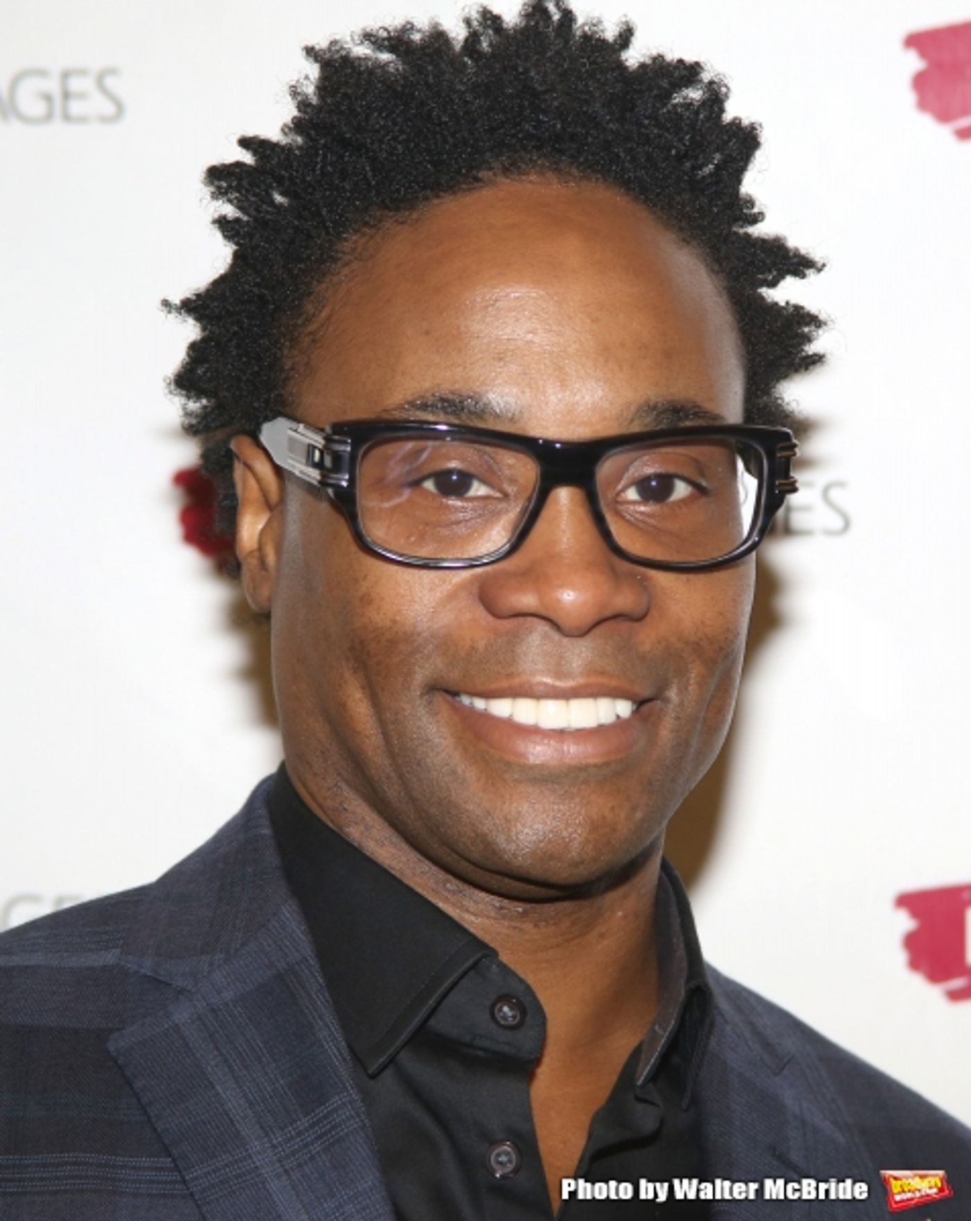 Photo Coverage: Billy Porter and the Company of WHILE I YET LIVE Meet the Press Image