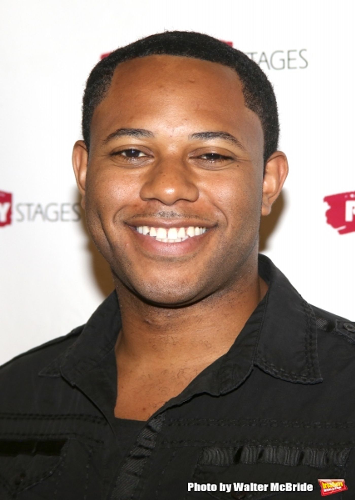 Photo Coverage: Billy Porter and the Company of WHILE I YET LIVE Meet the Press Image