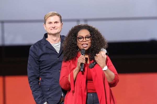 Oprah Winfrey with Pastor Rob Bell Photo