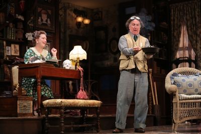 Kristine Nielsen and Mark Linn-Baker Photo