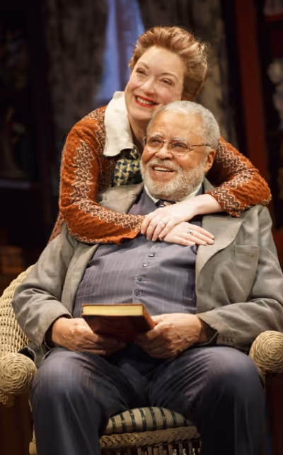  Kristine Nielsen and James Earl Jones Photo