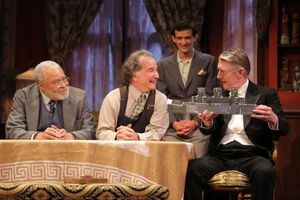  James Earl Jones, Mark Linn-Baker, Will Brill and Byron Jennings Photo