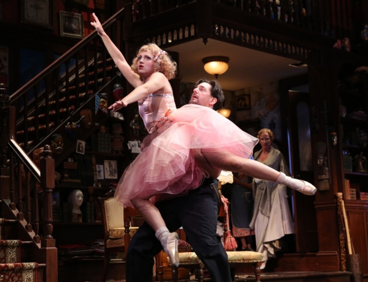 Annaleigh Ashford and Reg Rogers at 