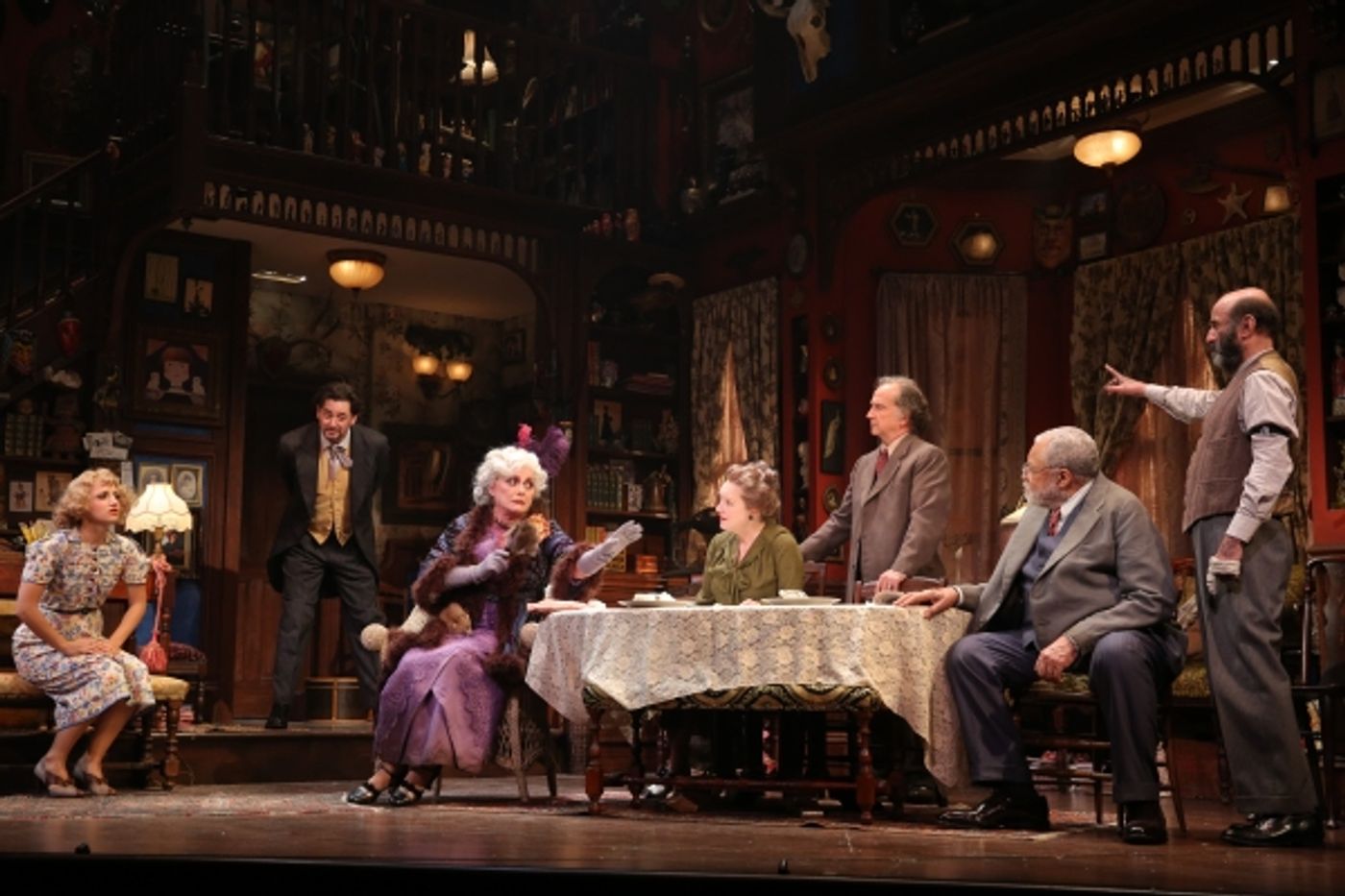 Photo Flash: First Look at James Earl Jones, Rose Byrne & More in at YOU CAN'T TAKE IT WITH YOU on Broadway  Image