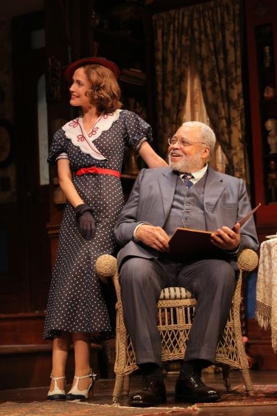 Rose Byrne and James Earl Jones Photo