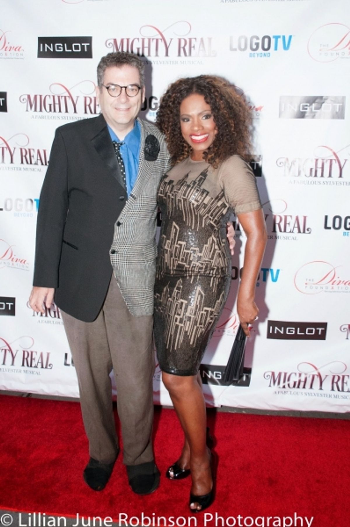 Michael Musto and Sheryl Lee Ralph at 