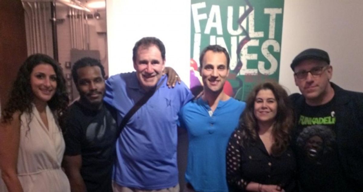 Richard Kind with the cast at 