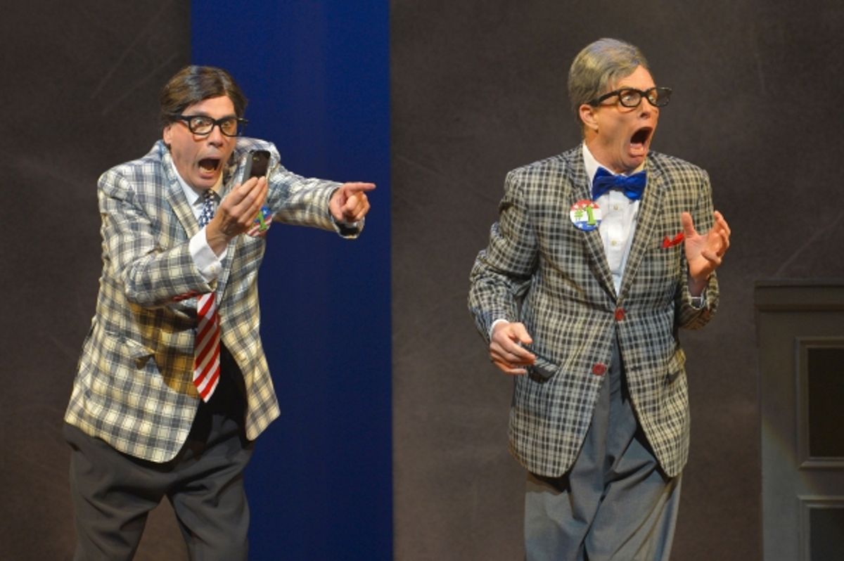  David Shiner and Bill Irwin at 