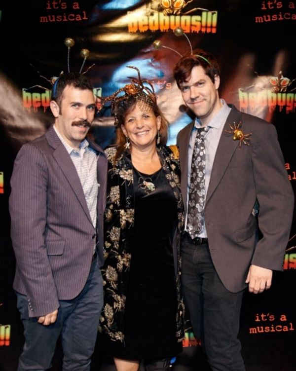 Paul Leschen, Dale Joan Young and Fred Sauter Photo