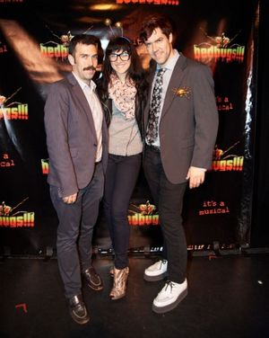 Paul Leschen, Lena Hall and Fred Saute Photo