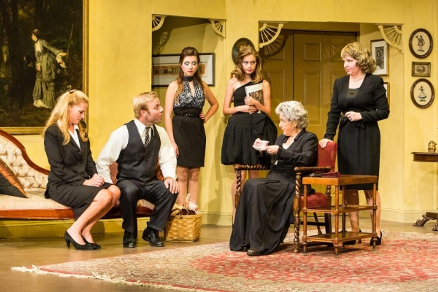 Photo Flash: DIVIDING THE ESTATE Opens Tonight at The Sherman Playhouse  Image