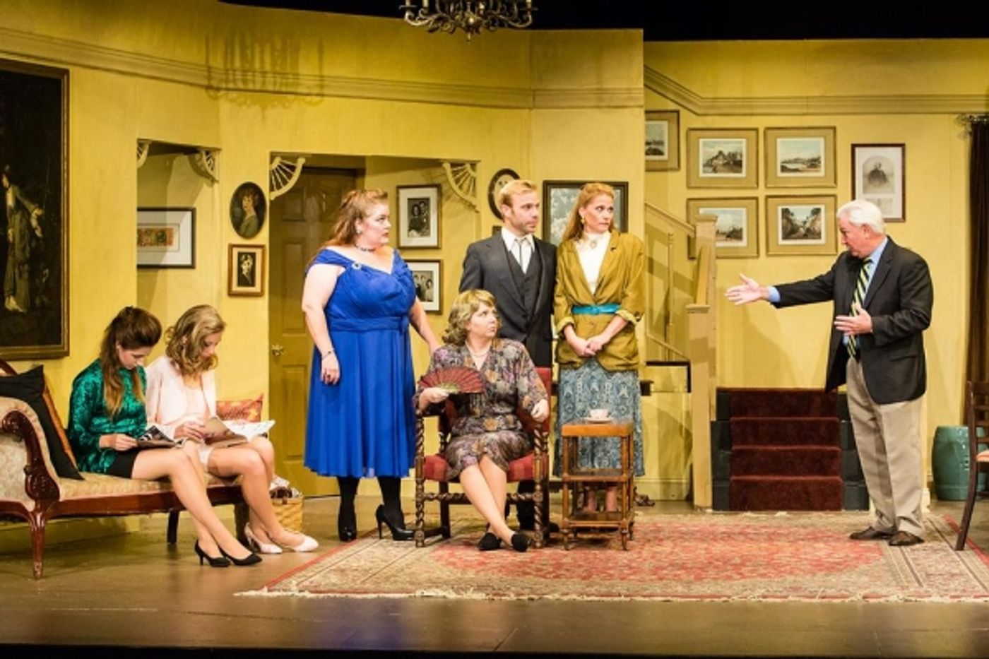 Photo Flash: DIVIDING THE ESTATE Opens Tonight at The Sherman Playhouse  Image