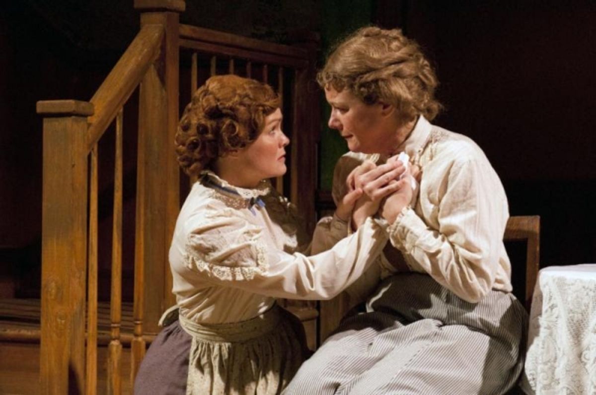 Caitlin Frances, Peggy Gannon at 