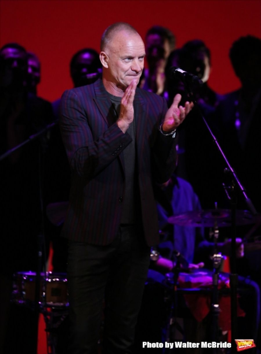 Photo Coverage: Broadway Sings for Global Equality - Inside UPRISING OF LOVE with Sting, LuPone, Porter & More! Image