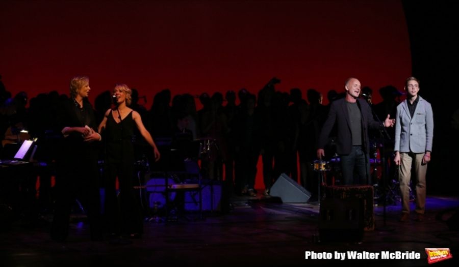 Photo Coverage: Broadway Sings for Global Equality - Inside UPRISING OF LOVE with Sting, LuPone, Porter & More! Image