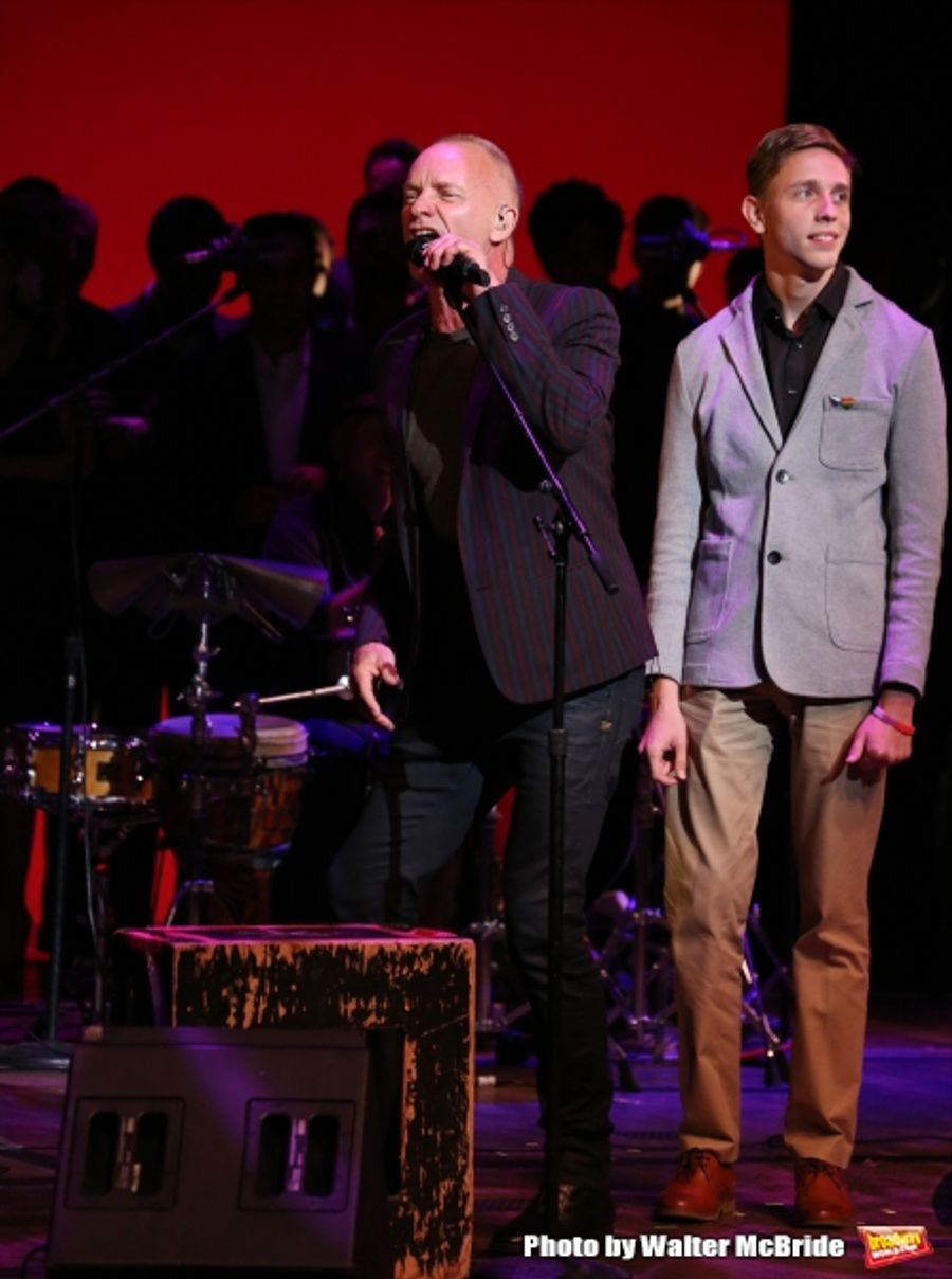 Photo Coverage: Broadway Sings for Global Equality - Inside UPRISING OF LOVE with Sting, LuPone, Porter & More! Image