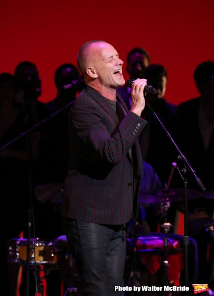 Photo Coverage: Broadway Sings for Global Equality - Inside UPRISING OF LOVE with Sting, LuPone, Porter & More! Image