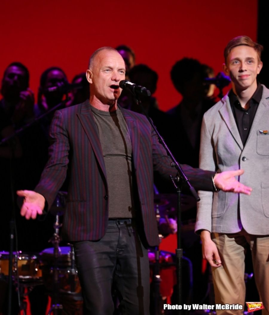 Photo Coverage: Broadway Sings for Global Equality - Inside UPRISING OF LOVE with Sting, LuPone, Porter & More! Image