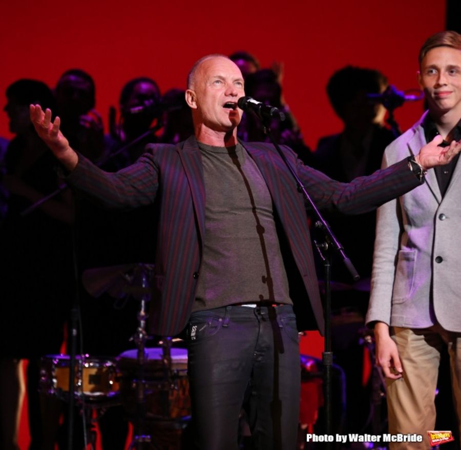 Photo Coverage: Broadway Sings for Global Equality - Inside UPRISING OF LOVE with Sting, LuPone, Porter & More! Image