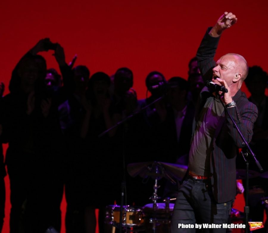 Photo Coverage: Broadway Sings for Global Equality - Inside UPRISING OF LOVE with Sting, LuPone, Porter & More! Image