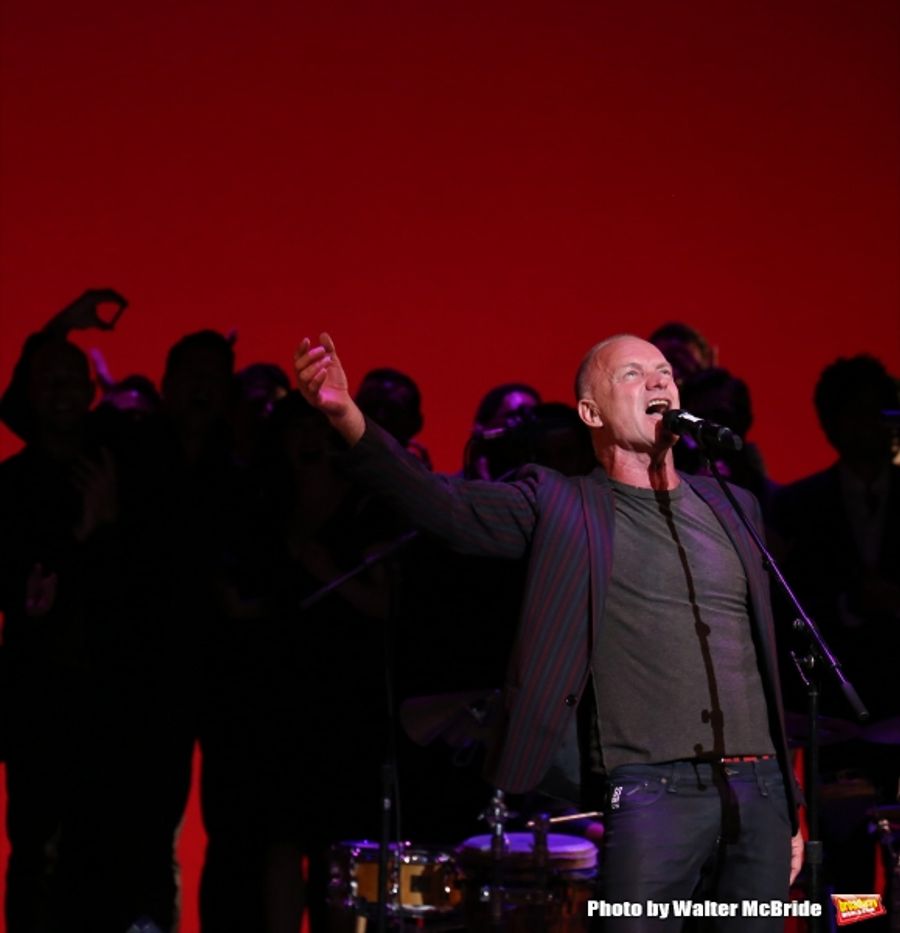 Photo Coverage: Broadway Sings for Global Equality - Inside UPRISING OF LOVE with Sting, LuPone, Porter & More! Image