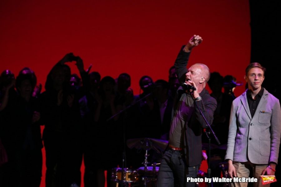 Photo Coverage: Broadway Sings for Global Equality - Inside UPRISING OF LOVE with Sting, LuPone, Porter & More! Image