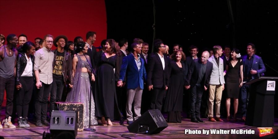 Photo Coverage: Broadway Sings for Global Equality - Inside UPRISING OF LOVE with Sting, LuPone, Porter & More! Image