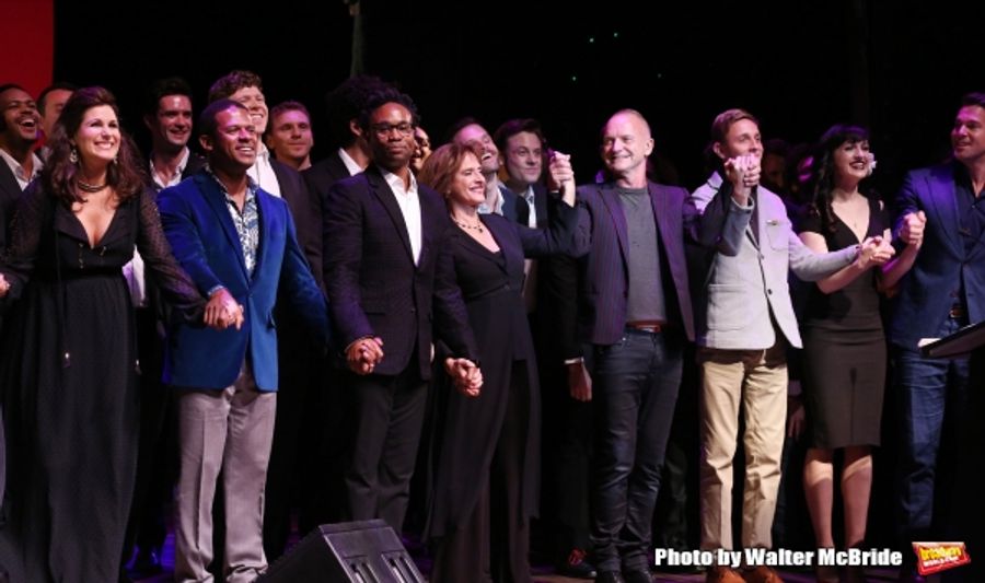Photo Coverage: Broadway Sings for Global Equality - Inside UPRISING OF LOVE with Sting, LuPone, Porter & More! Image