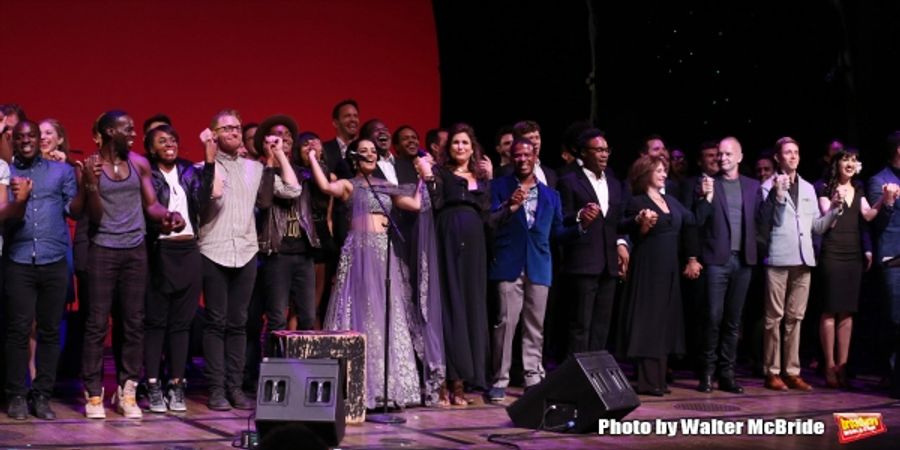 Photo Coverage: Broadway Sings for Global Equality - Inside UPRISING OF LOVE with Sting, LuPone, Porter & More! Image