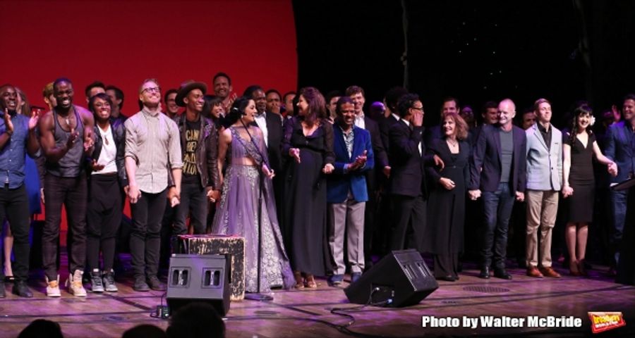 Photo Coverage: Broadway Sings for Global Equality - Inside UPRISING OF LOVE with Sting, LuPone, Porter & More! Image