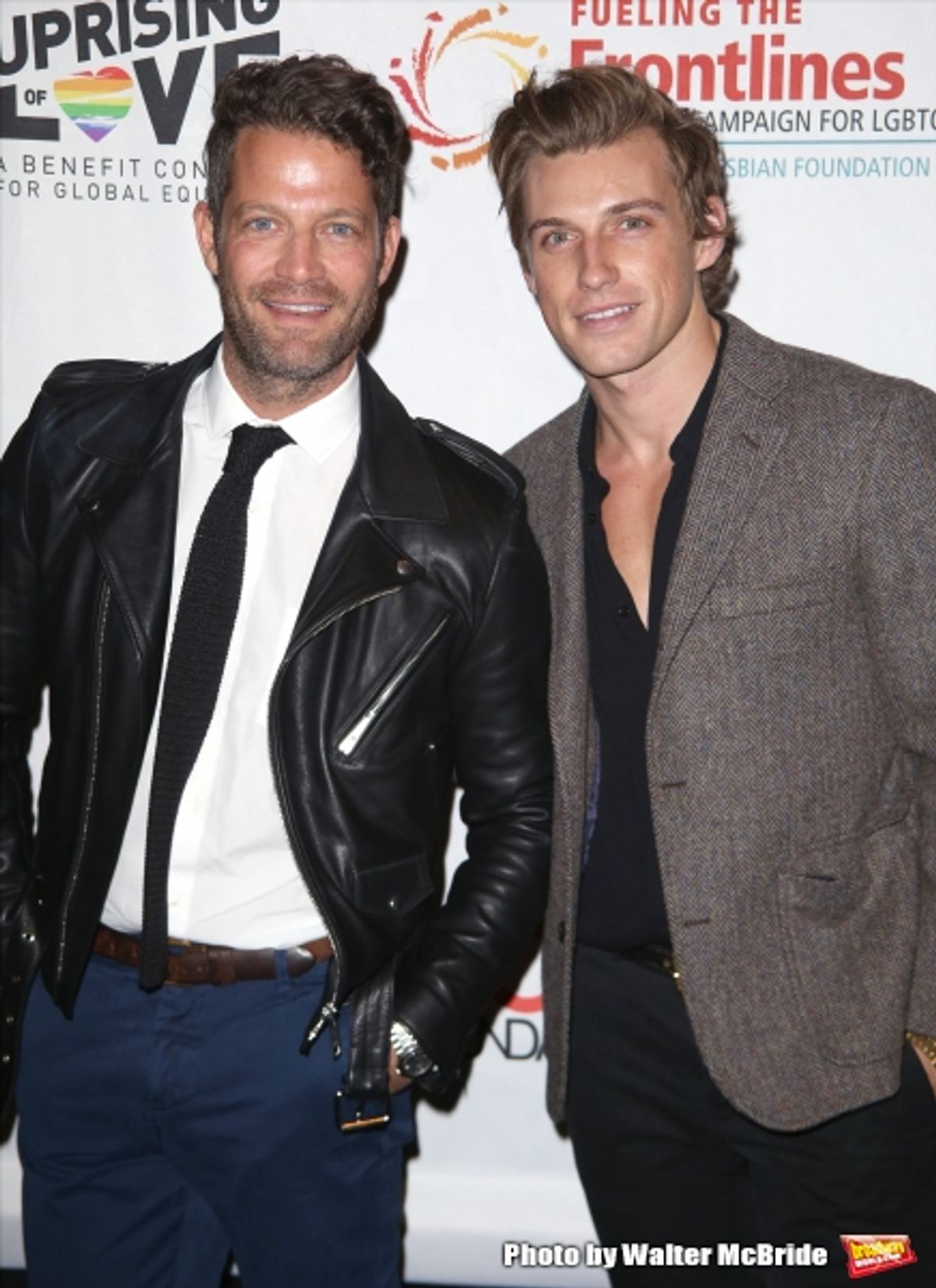 Nate Berkus and Jeremiah Brent at 