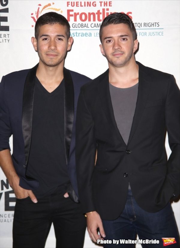 Saul Carrasco and Blake Skjellerup  Photo