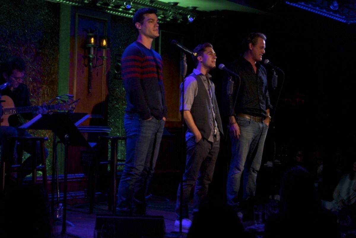 Robert Lenzi, Michael Wartella, and Michael Park at 