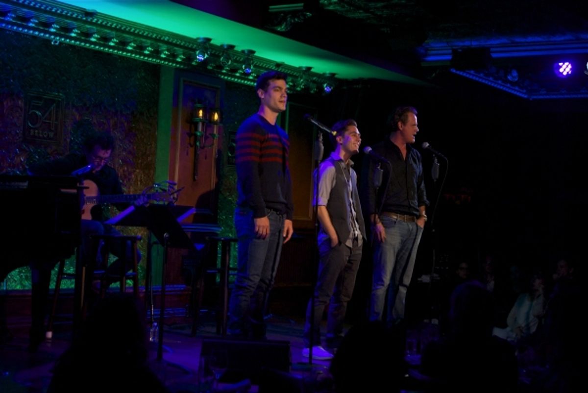 Robert Lenzi, Michael Wartella, and Michael Park at 