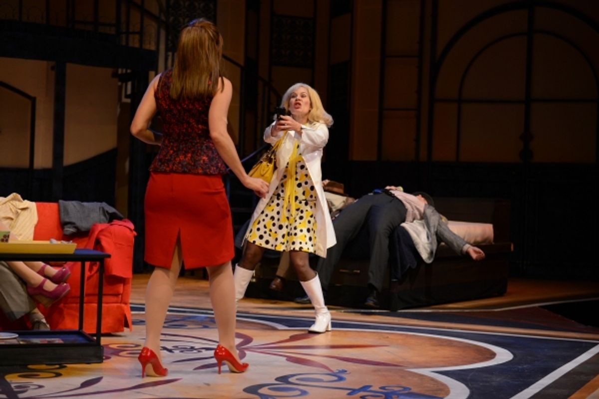 Cory Goodrich as Pepa and Hollis Resnik as Lucia at 