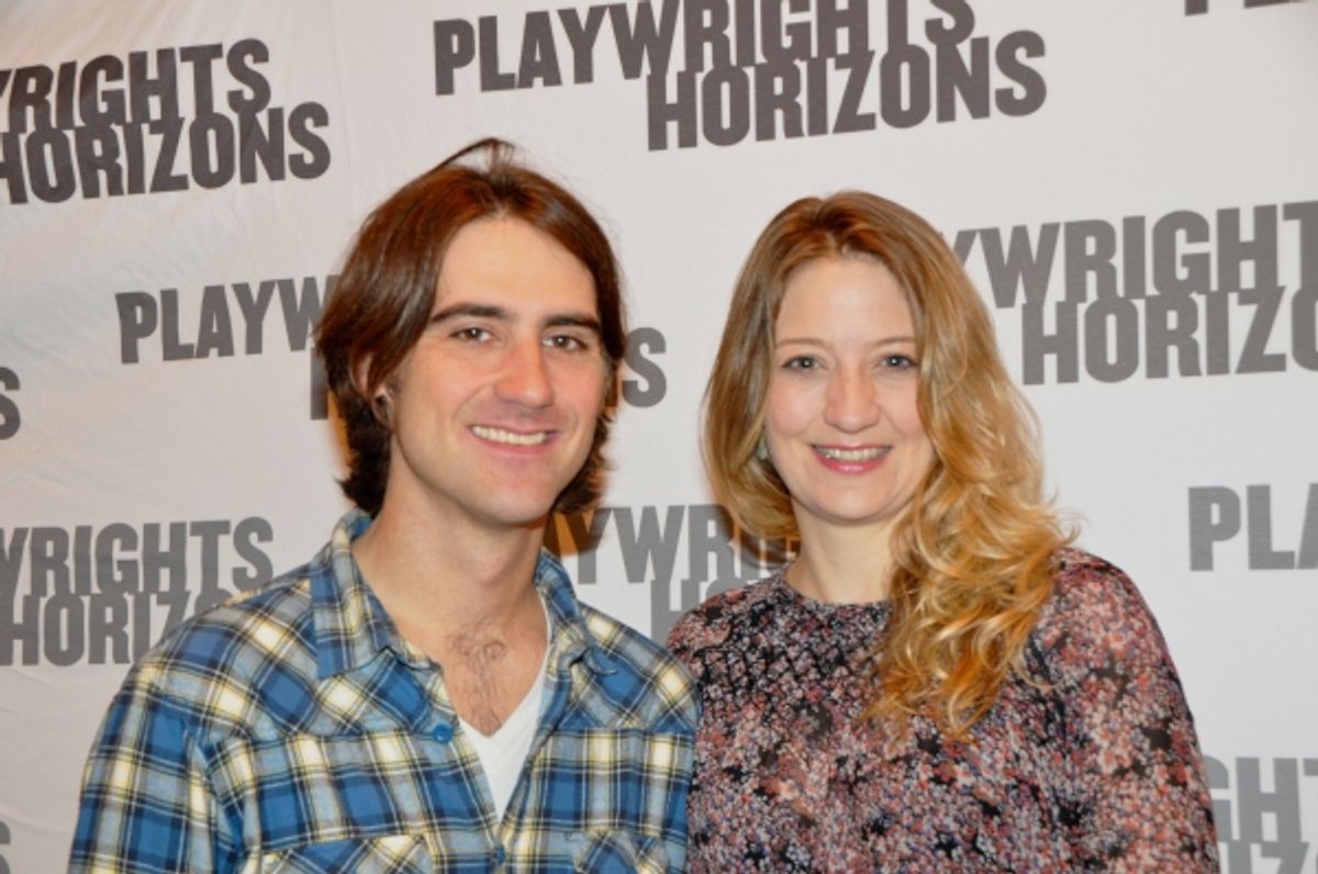 Kip Fagan (Director) and Heidi Schreck (Playwright) at 