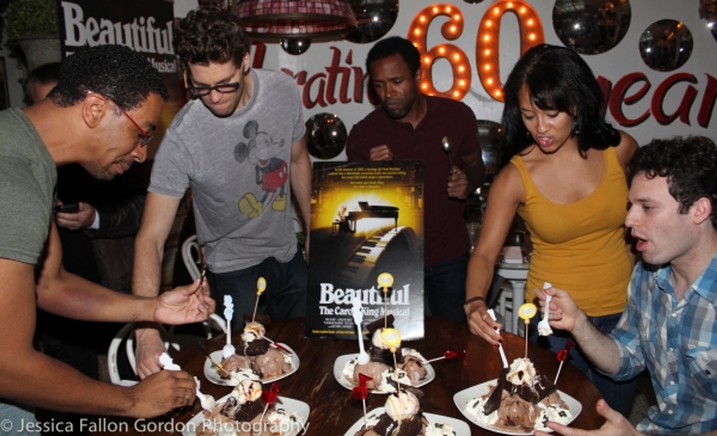 Photo Coverage: BEAUTIFUL Cast Celebrates Pleasant Valley Sundae at Serendipity 3  Image