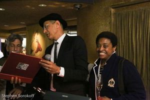Jeff Goldblum & Michelle V. Agins @ BroadwayWorld Jeff Goldblum & Michelle V. Agins Photo