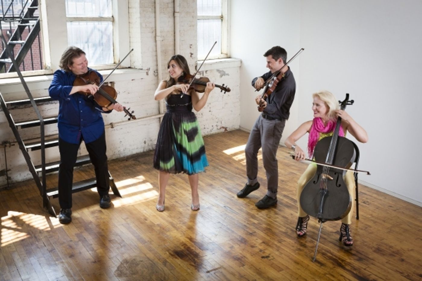 Photo Flash: First Look at String Quartet ETHEL at Denison University  Image