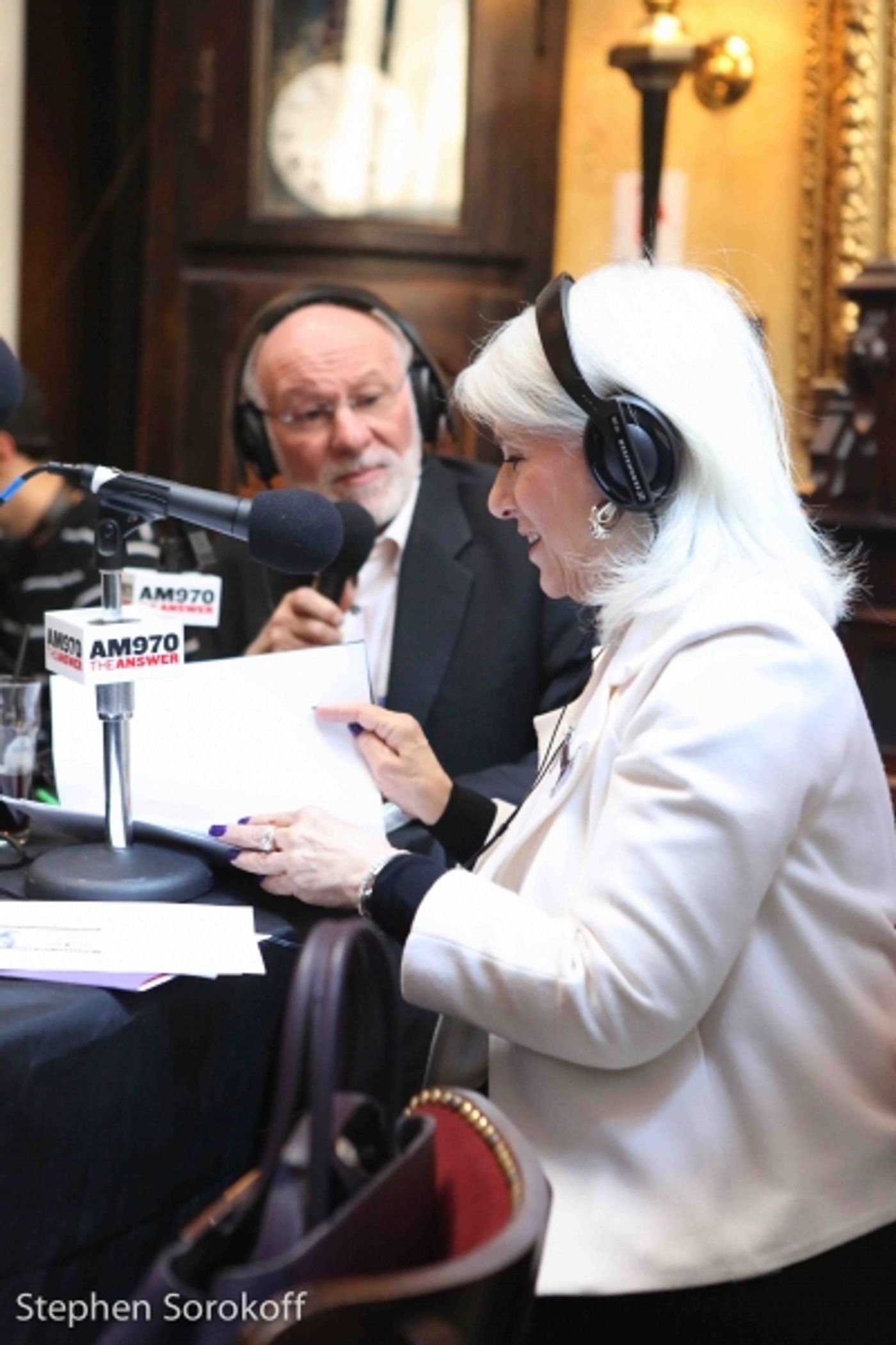 Photo Coverage: Irish Repertory Theatre Visits Backstage with Peter LeDonne  Image