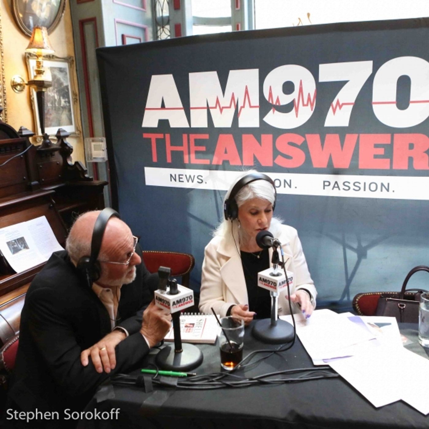 Photo Coverage: Irish Repertory Theatre Visits Backstage with Peter LeDonne  Image