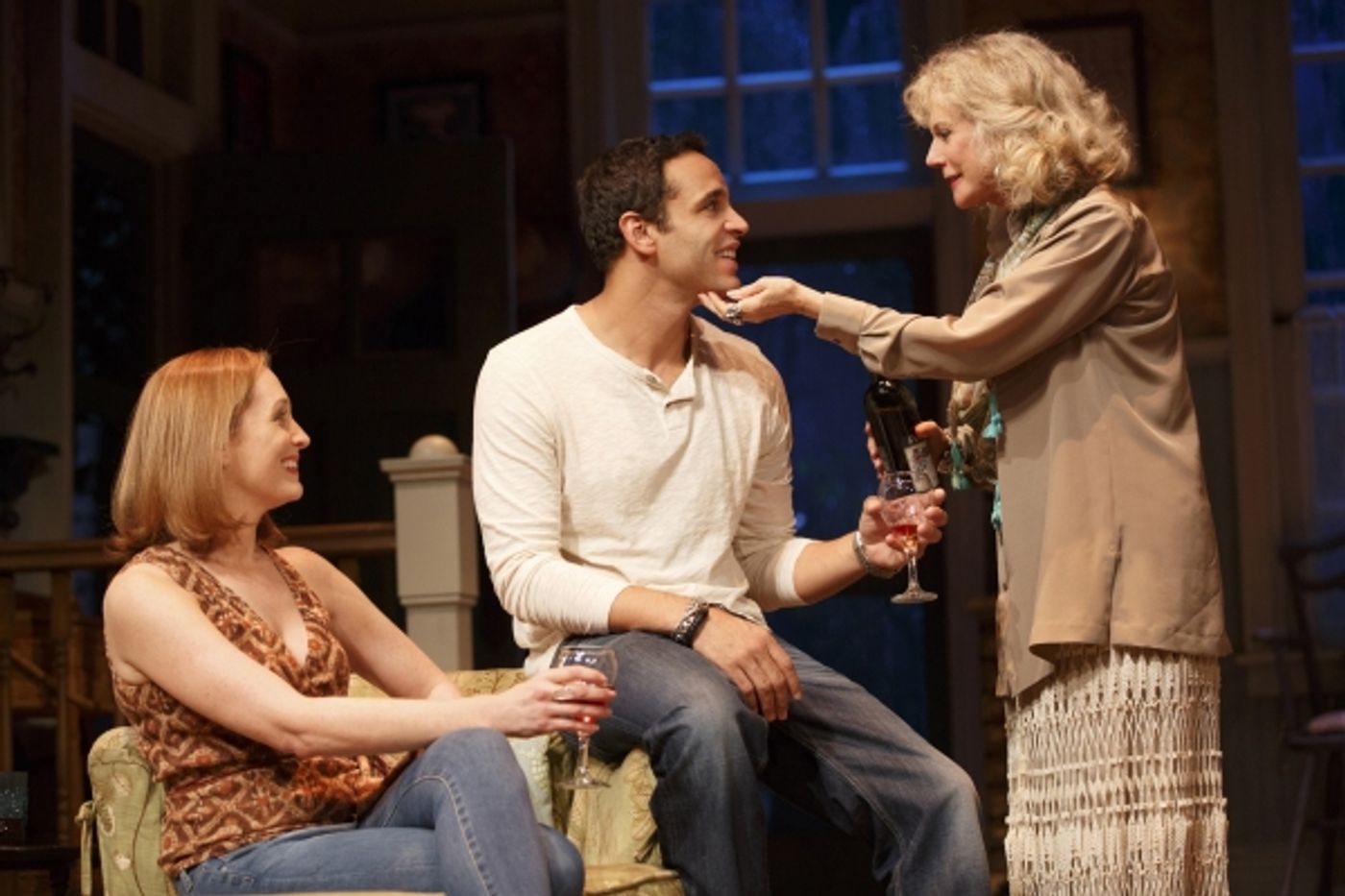 Photo Flash: First Look at Blythe Danner, Daniel Sunjata and More in MTC's THE COUNTRY HOUSE  Image