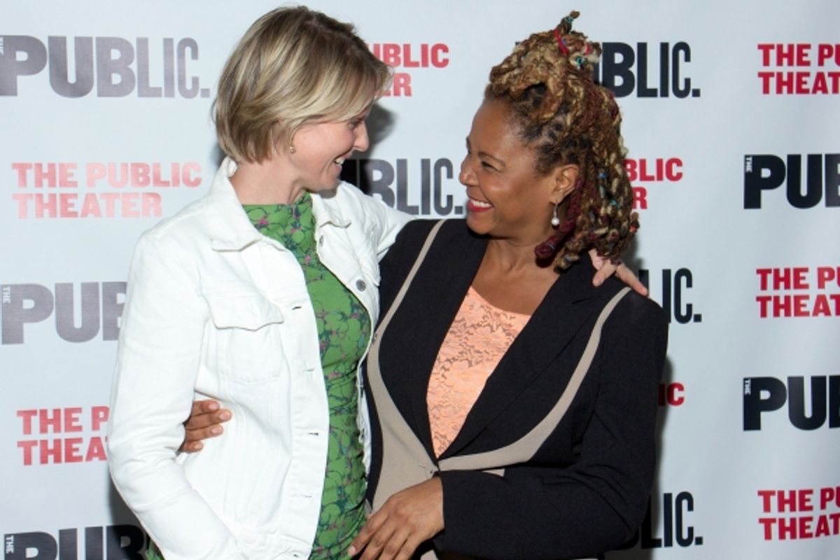 Cynthia Nixon, Tonya Pinkins at 