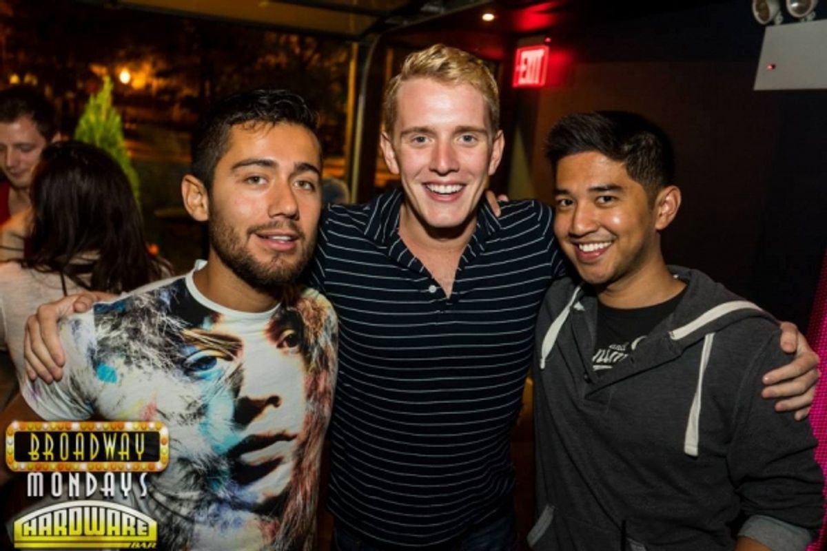 Diego Magallanes, Adam Davis and Justin Bagoyo at 